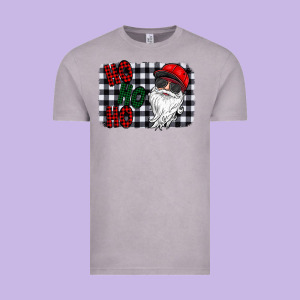Ho Ho Ho Vintage Tee Designed By Cowhidedigitalart