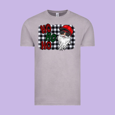 Ho Ho Ho Vintage Tee Designed By Cowhidedigitalart