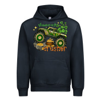 Navy shamrock crusher Urban Hoodie - NancyCooperArtShop