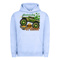 Pigment Grape Ice shamrock crusher Urban Hoodie - NancyCooperArtShop