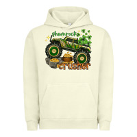 Pigment Pistachio shamrock crusher Urban Hoodie - NancyCooperArtShop