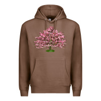Chestnut Flowering Dogwood Tree Premium Hoodie - LillyAllenDesigns