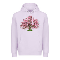 Lilac Flowering Dogwood Tree Premium Hoodie - LillyAllenDesigns