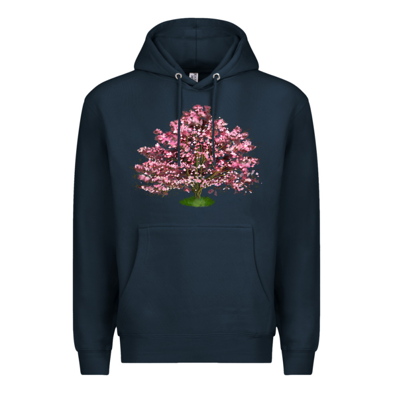 Flowering Dogwood Tree Premium Hoodie by LillyAllenDesigns | Teevron