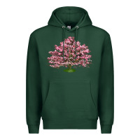 Sports Green Flowering Dogwood Tree Premium Hoodie - LillyAllenDesigns