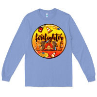 Colony Blue firefighter coasters Long Sleeve Tee - AdoDesignShop