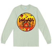 Matcha firefighter coasters Long Sleeve Tee - AdoDesignShop