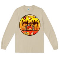 Mushroom firefighter coasters Long Sleeve Tee - AdoDesignShop