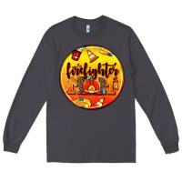 Smoke firefighter coasters Long Sleeve Tee - AdoDesignShop