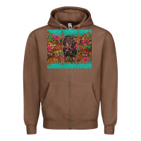 Chestnut dachshund Zipper Hoodie - BarkalooDesign