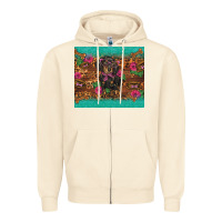 Sandshell dachshund Zipper Hoodie - BarkalooDesign