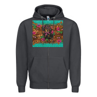 Smoke dachshund Zipper Hoodie - BarkalooDesign