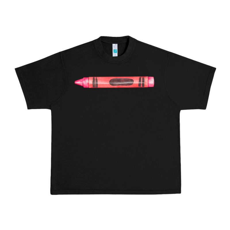 Pink Crayon Fa Element Urban Heavy Tee by FaDigitalArtStudio | Teevron