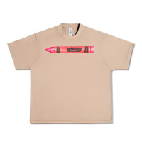 Burro pink crayon fa element Urban Heavy Tee - FaDigitalArtStudio