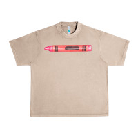 French Oak pink crayon fa element Urban Heavy Tee - FaDigitalArtStudio