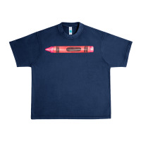 Navy pink crayon fa element Urban Heavy Tee - FaDigitalArtStudio