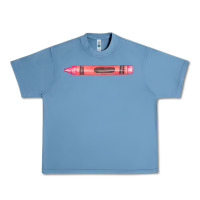Pebble Blue pink crayon fa element Urban Heavy Tee - FaDigitalArtStudio
