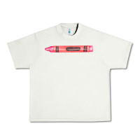 Pistachio pink crayon fa element Urban Heavy Tee - FaDigitalArtStudio