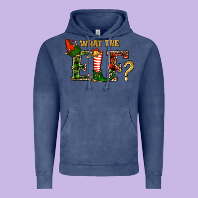 Whar The Elf  Christmas Vintage Hoodie Designed By Ranaportraitstore