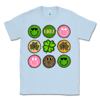 Dusty Blue st patrick s day Classic Tee - Artiststas