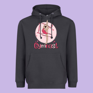 Gymnast Heavyweight Hoodie Designed By Maliassmallbusiness