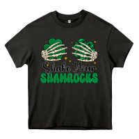 Asphalt shake your shamrocks Heavy Core Tee - CowhideDigitalArt