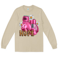 Mushroom Breast Cancer Boxing Gloves Long Sleeve Tee - Artiststas