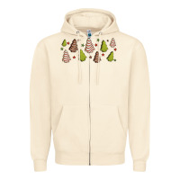 Sandshell Christmas cakes Zipper Hoodie - Jasminsmagicworld