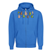 True Royal Christmas cakes Zipper Hoodie - Jasminsmagicworld