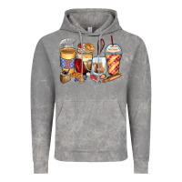 Cloud Rock bakery coffee cups Vintage Hoodie - Zillion Design Studio