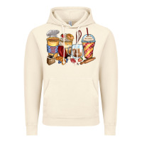 Vintage Artic bakery coffee cups Vintage Hoodie - Zillion Design Studio