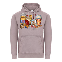 Vintage Zinc bakery coffee cups Vintage Hoodie - Zillion Design Studio