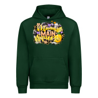Forest Green Mama's main squeeze Urban Hoodie - NancyCooperArtShop