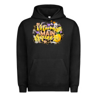 Pigment Black Mama's main squeeze Urban Hoodie - NancyCooperArtShop