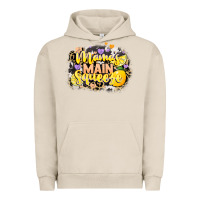 Pigment French Oak Mama's main squeeze Urban Hoodie - NancyCooperArtShop