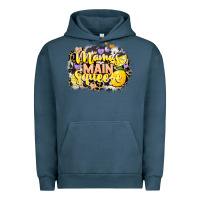 Pigment Midnight Navy Mama's main squeeze Urban Hoodie - NancyCooperArtShop