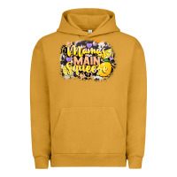 Pigment Peanut Butter Mama's main squeeze Urban Hoodie - NancyCooperArtShop