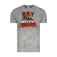 Cloud Rock merry christmas Vintage Tee - CowhideDigitalArt