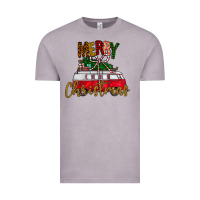 Vintage Zinc merry christmas Vintage Tee - CowhideDigitalArt