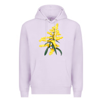 Lilac Botanical Goldenrod Premium Hoodie - LillyAllenDesigns