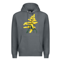 Rock Botanical Goldenrod Premium Hoodie - LillyAllenDesigns