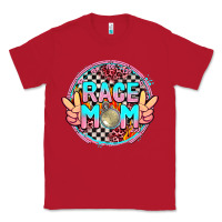 Red race mom Classic Tee - AdoDesignShop
