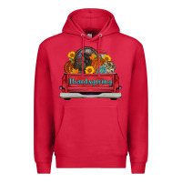 Cardinal thanksgiving truck turkey pumpkin Premium Hoodie - AdoDesignShop