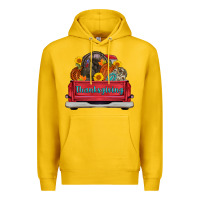 Lemon thanksgiving truck turkey pumpkin Premium Hoodie - AdoDesignShop