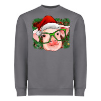 Storm christmas pig Heavyweight Sweatshirt - RanaPortraitStore