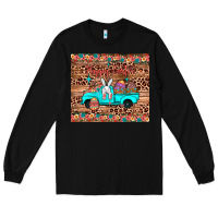 Black happy easter truck Long Sleeve Tee - JahusDesignShop