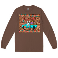 Chestnut happy easter truck Long Sleeve Tee - JahusDesignShop