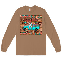 Toasted Coconut happy easter truck Long Sleeve Tee - JahusDesignShop