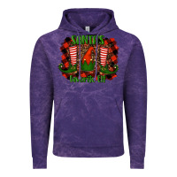 Cloud Purple santa's favorite elf Vintage Hoodie - RanaPortraitStore