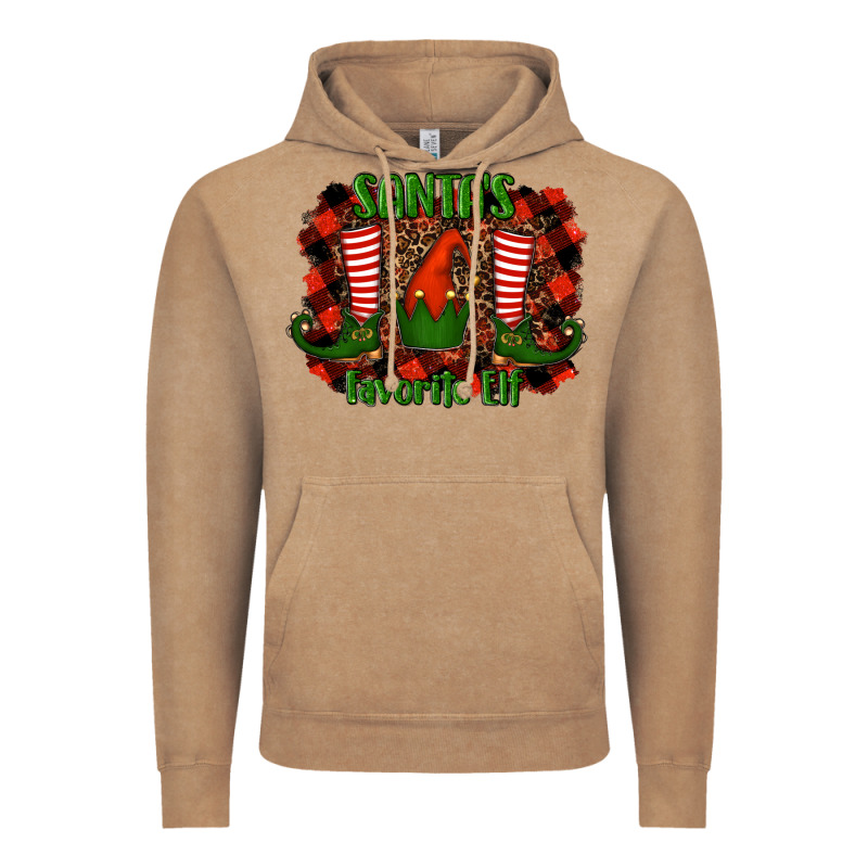 Santa's Favorite Elf Vintage Hoodie by RanaPortraitStore | Teevron